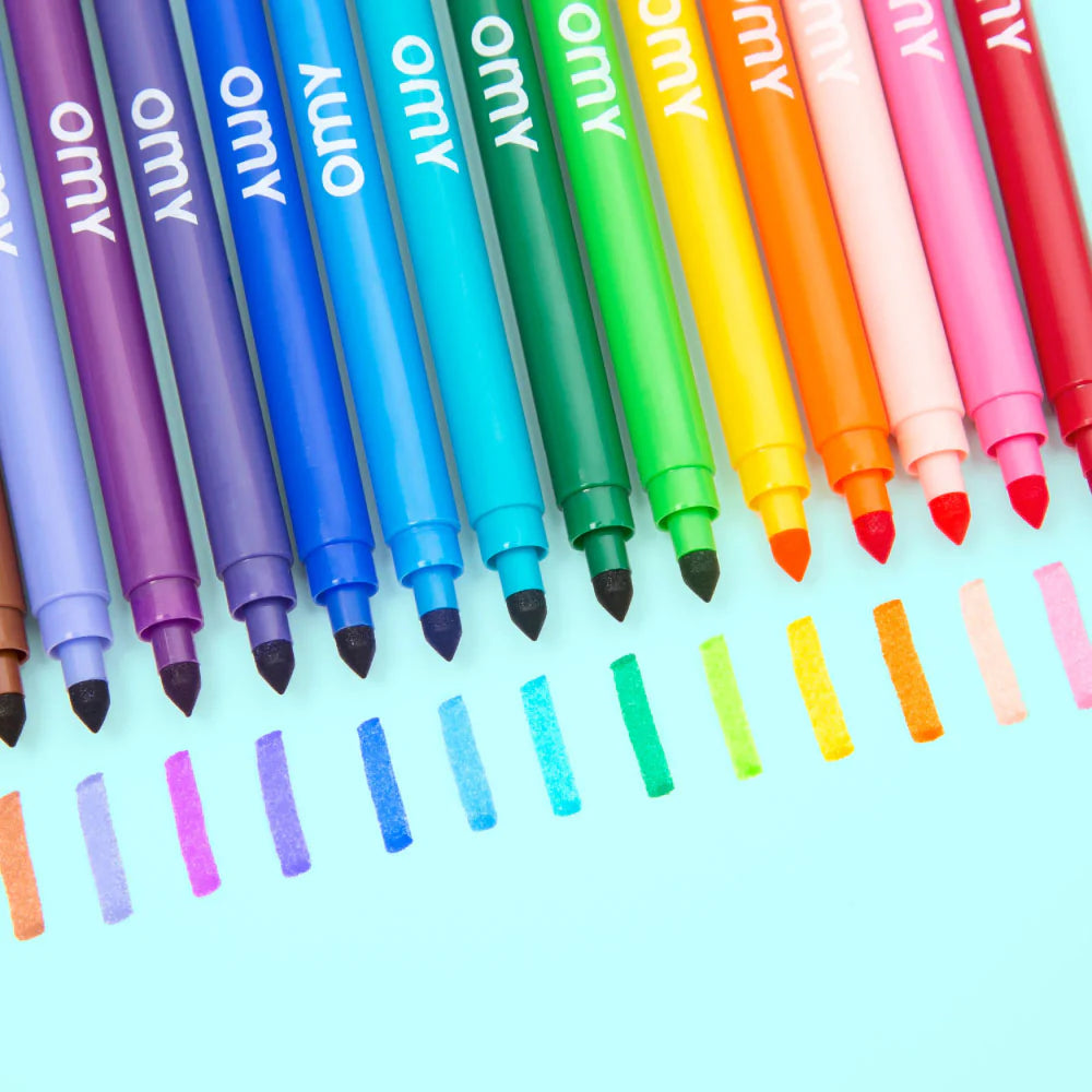 OMY 16 Markers - Washable