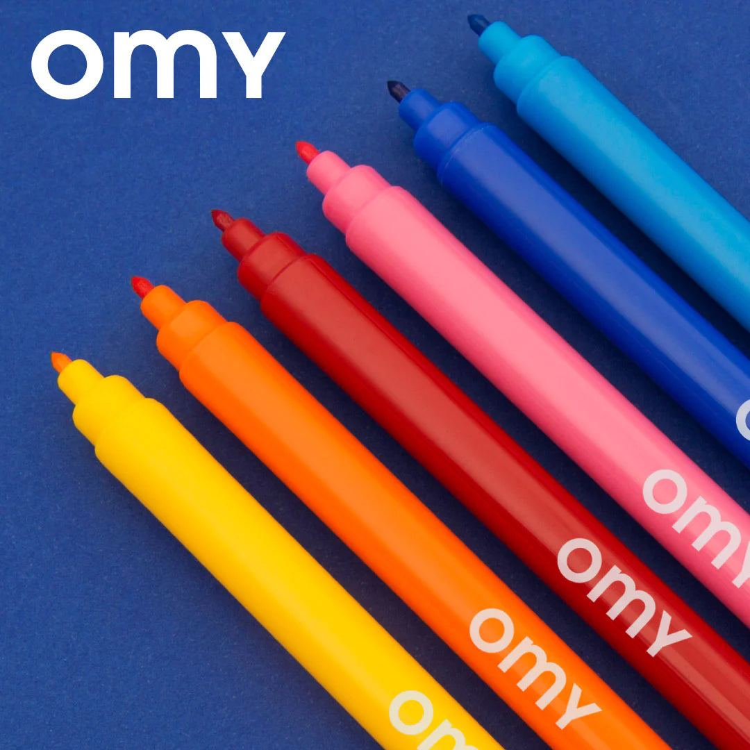 OMY 16 Markers - Washable