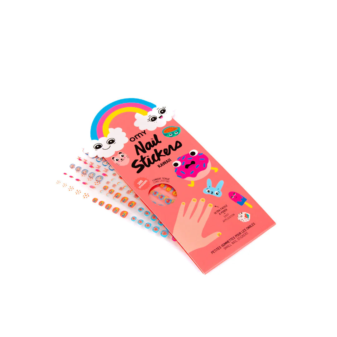 OMY Nail Stickers - Kawaii