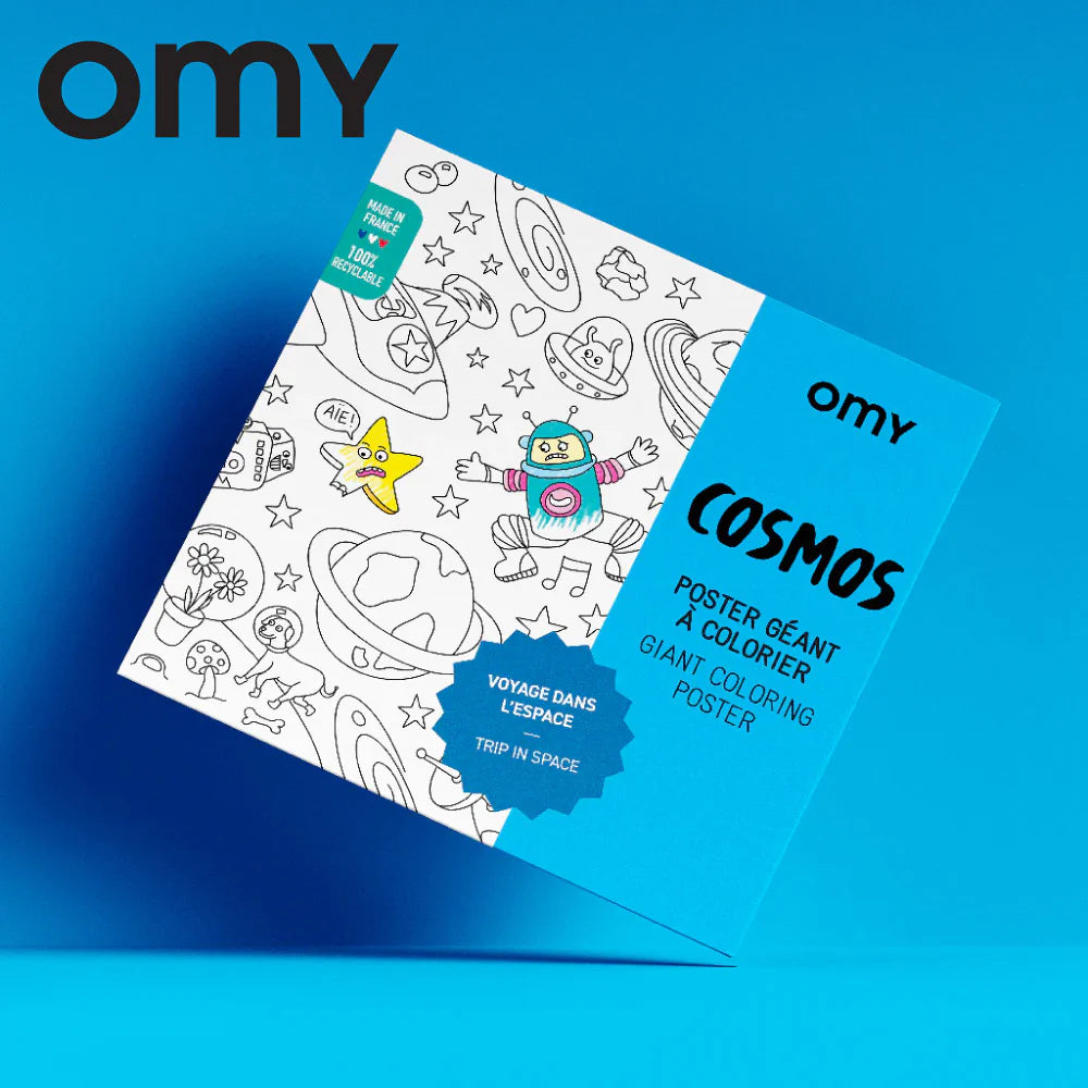 OMY Giant Coloring Poster - Cosmos (100 x 70cm)