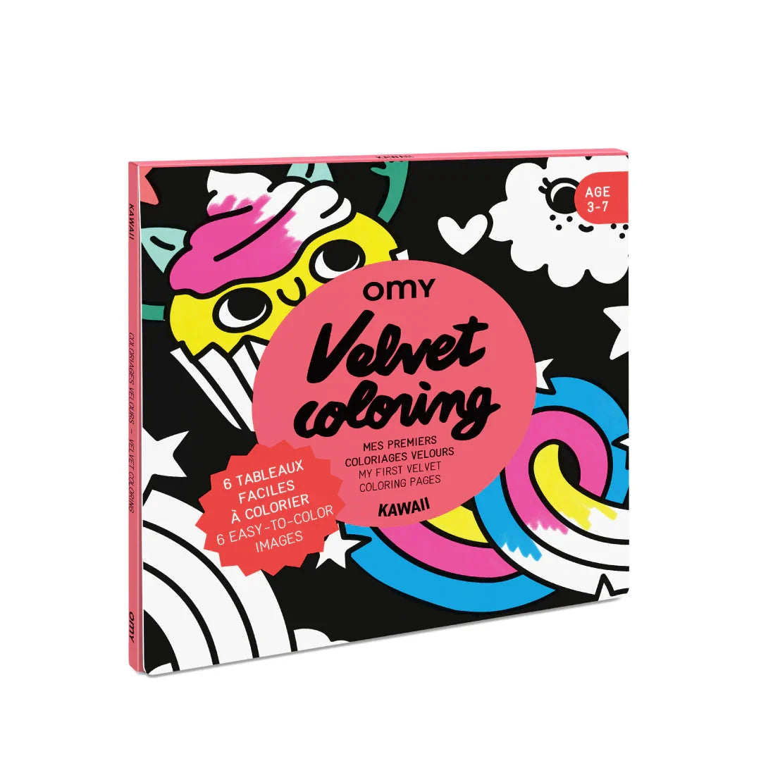 OMY Velvet Colouring - Kawaii