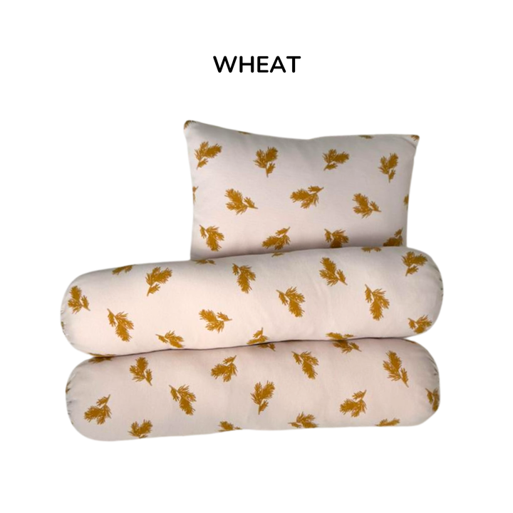 Happy Cot Pillow Bolster Set-Various Designs