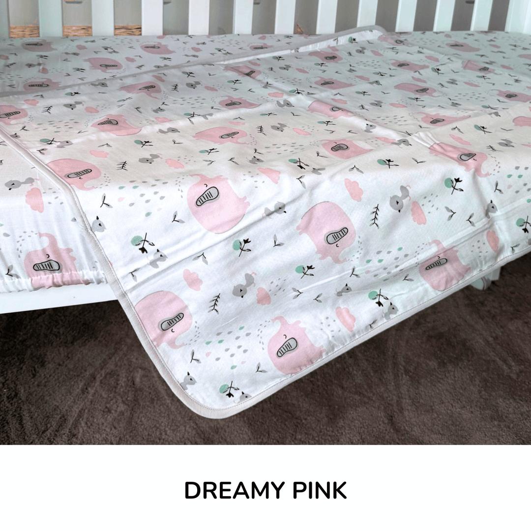 Happy Cot Waterproof Flat Sheet-Various Designs