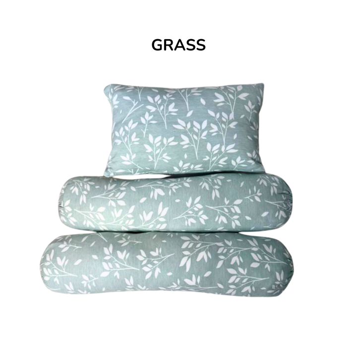 Happy Cot Pillow Bolster Set-Various Designs