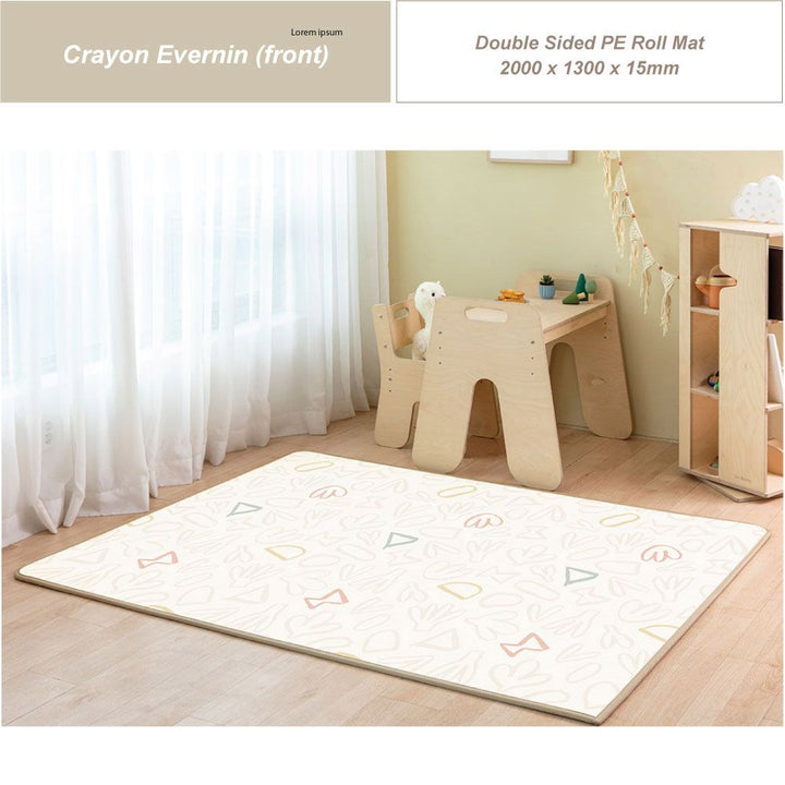 Parklon® Double-Sided PE Playmat - Crayon Evernin