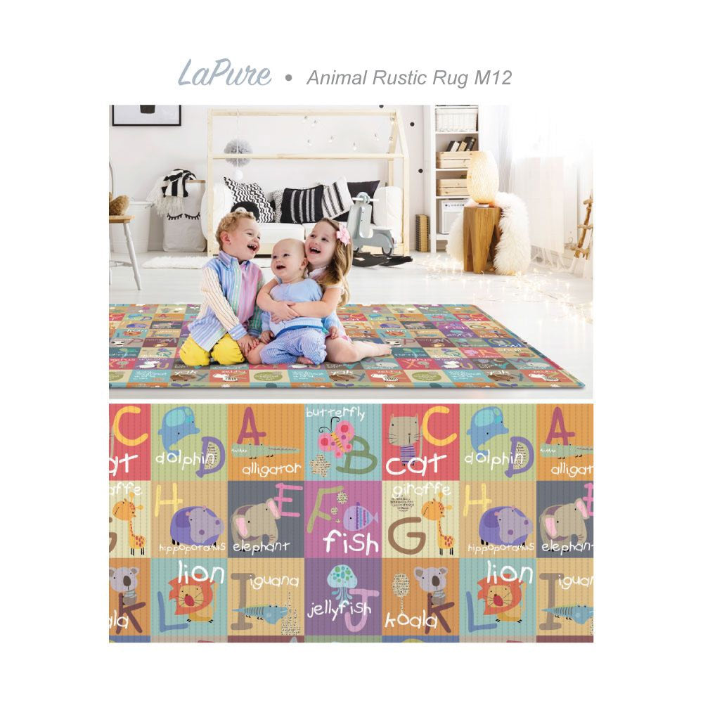 Parklon® LaPure PVC Bumper Playmat - Animal Rustic / Double Herringbone / Zig Zag Block