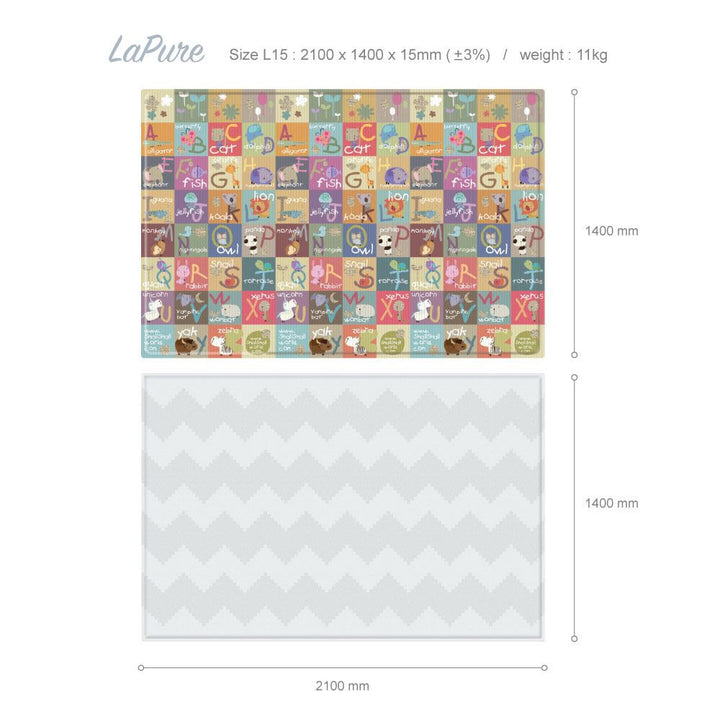 Parklon® LaPure PVC Bumper Playmat - Animal Rustic / Double Herringbone / Zig Zag Block