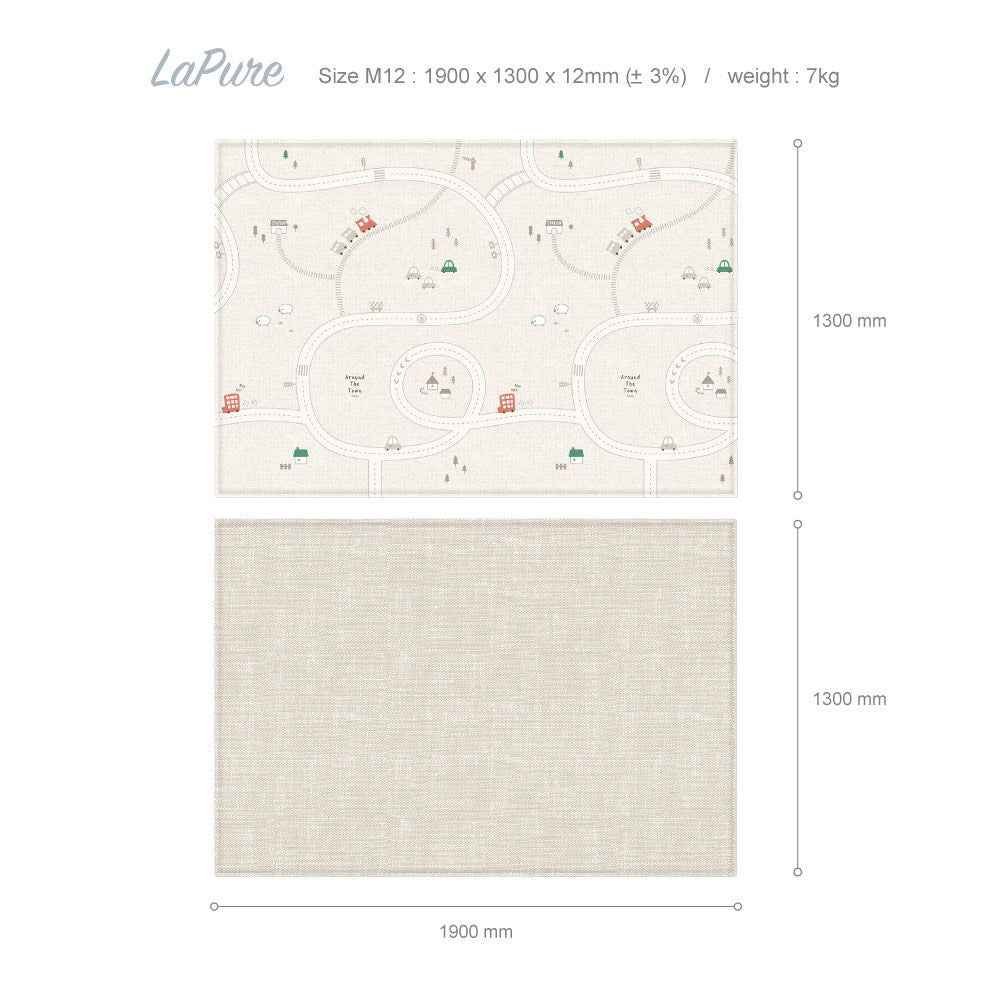 Parklon® LaPure PVC Bumper Playmat - Around Town (M/L)