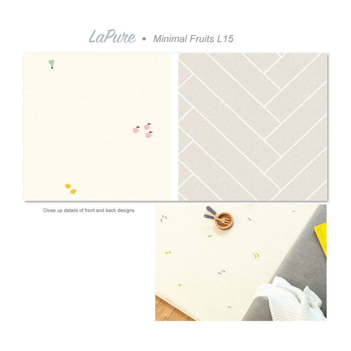 Parklon® LaPure PVC Bumper Playmat - Minimal Fruits (M/L)