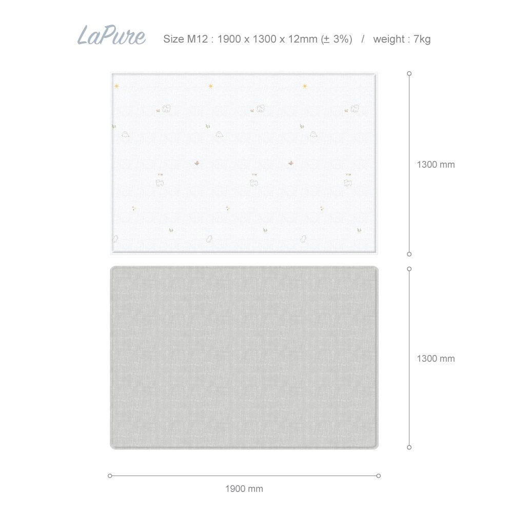 Parklon® LaPure PVC Bumper Playmat - Puppy Blossom