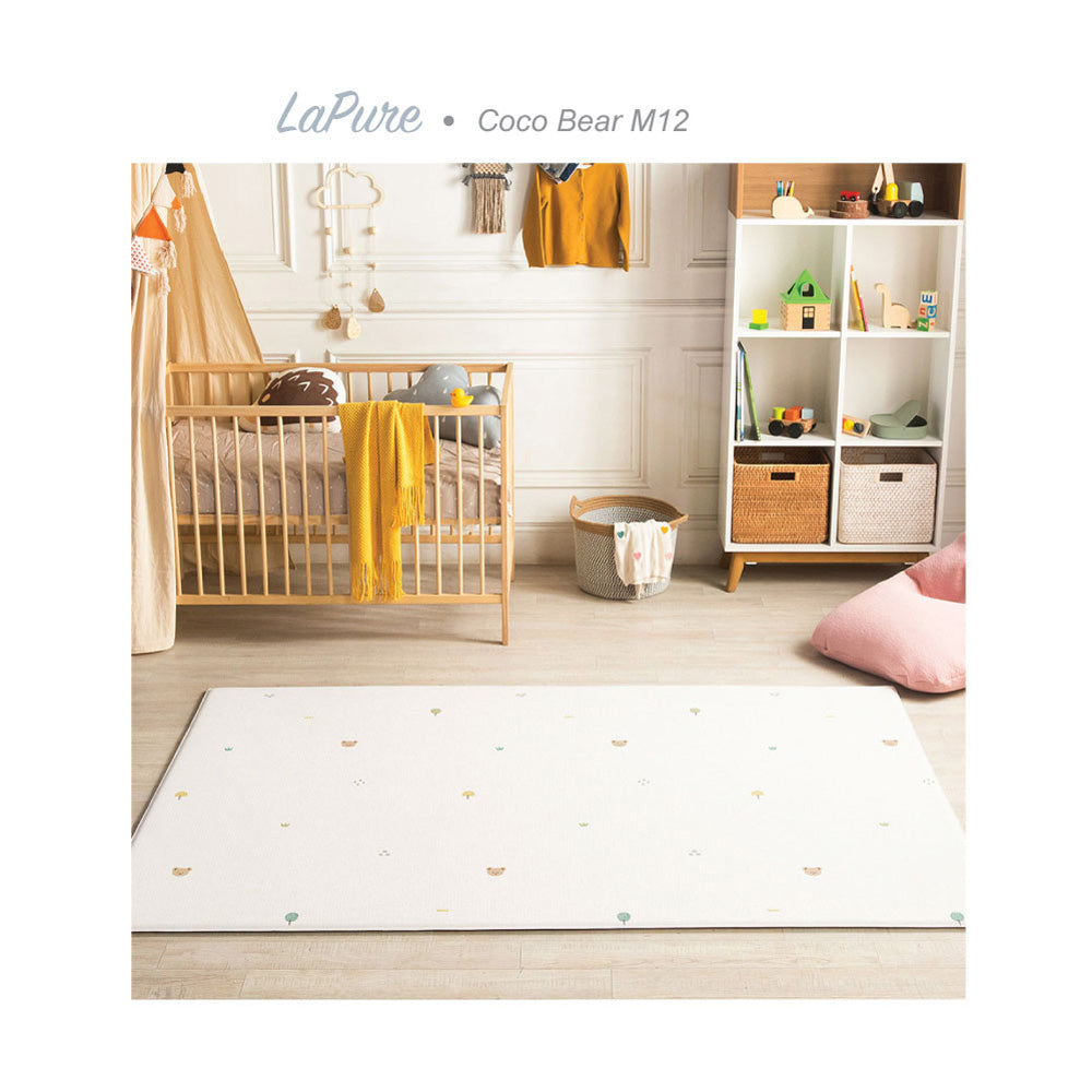 Parklon® LaPure PVC Bumper Playmat - Coco Bear (S/M/L)