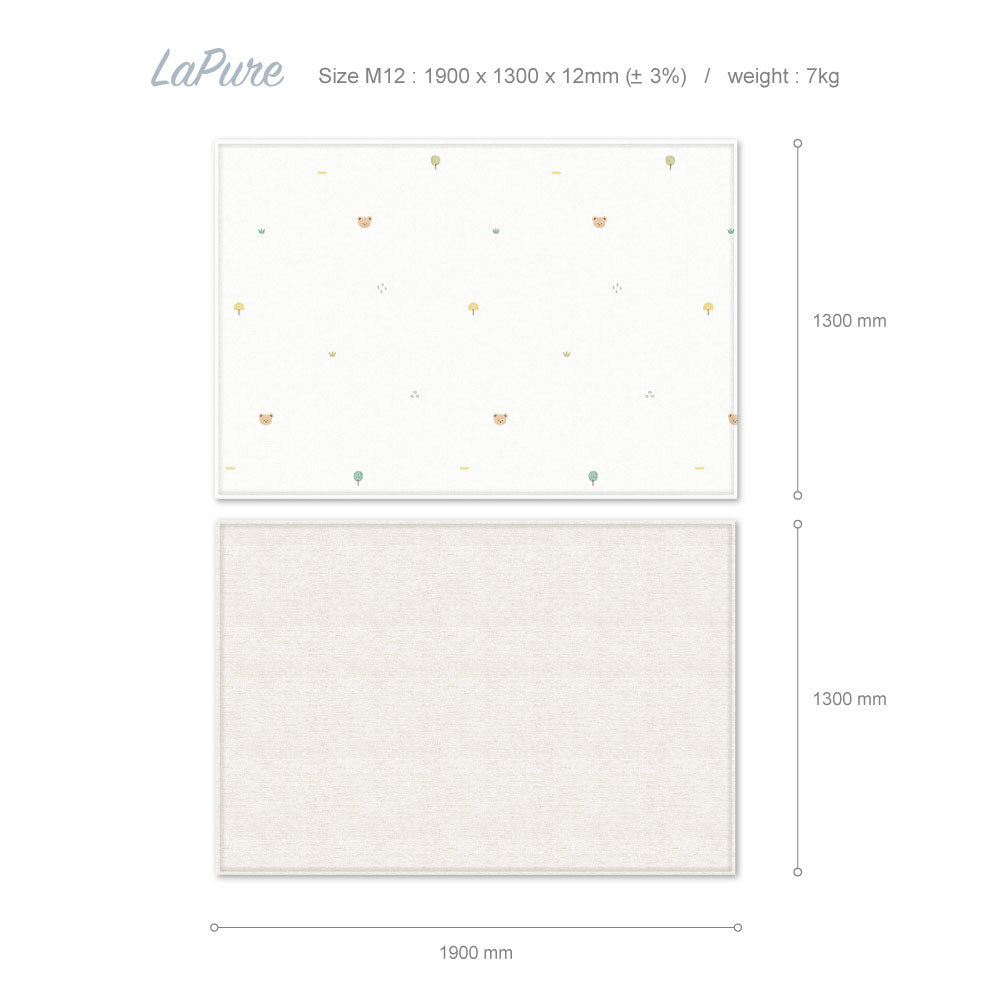 Parklon® LaPure PVC Bumper Playmat - Coco Bear (S/M/L)