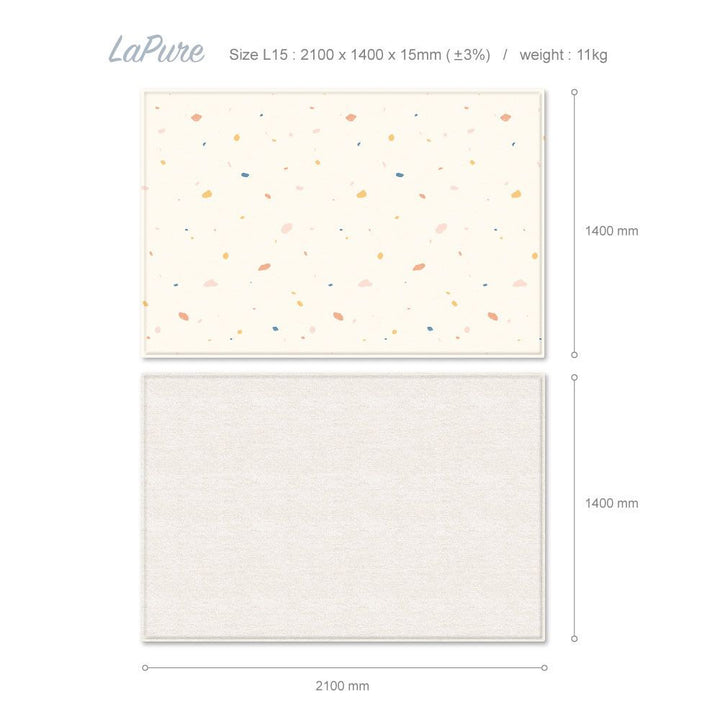 Parklon® LaPure PVC Bumper Playmat - Jelly Terrazzo (S/M/L)