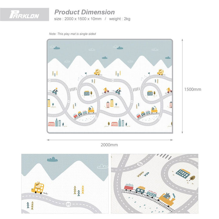 Parklon® Single-Sided PE Playmat - Happy Travel