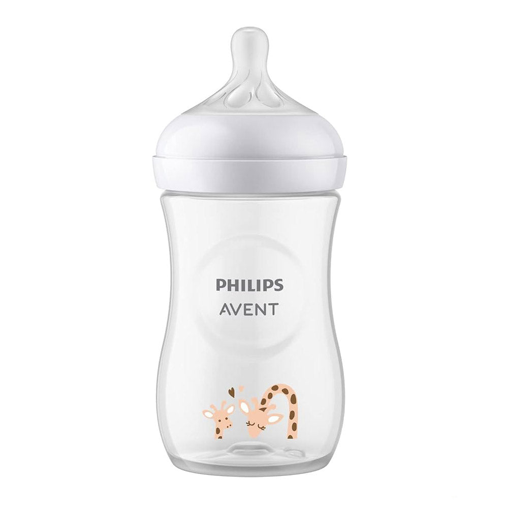Philips Avent Natural Response Bottle  - 260ml/9oz (1M+) (Single / Twin Pack)