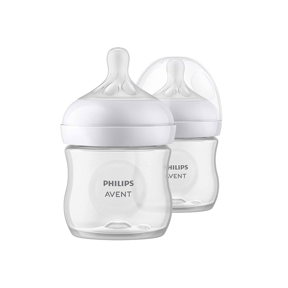Philips Avent Natural Response Bottle  - 125ml/4oz (0M+) (Single / Twin Pack)