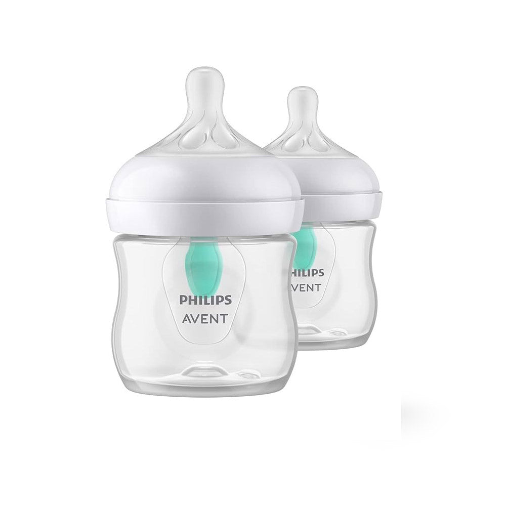 Philips Avent Natural Response Bottle w/ Airfree Vent - 125ml/4oz (0M+) (Single / Twin Pack)