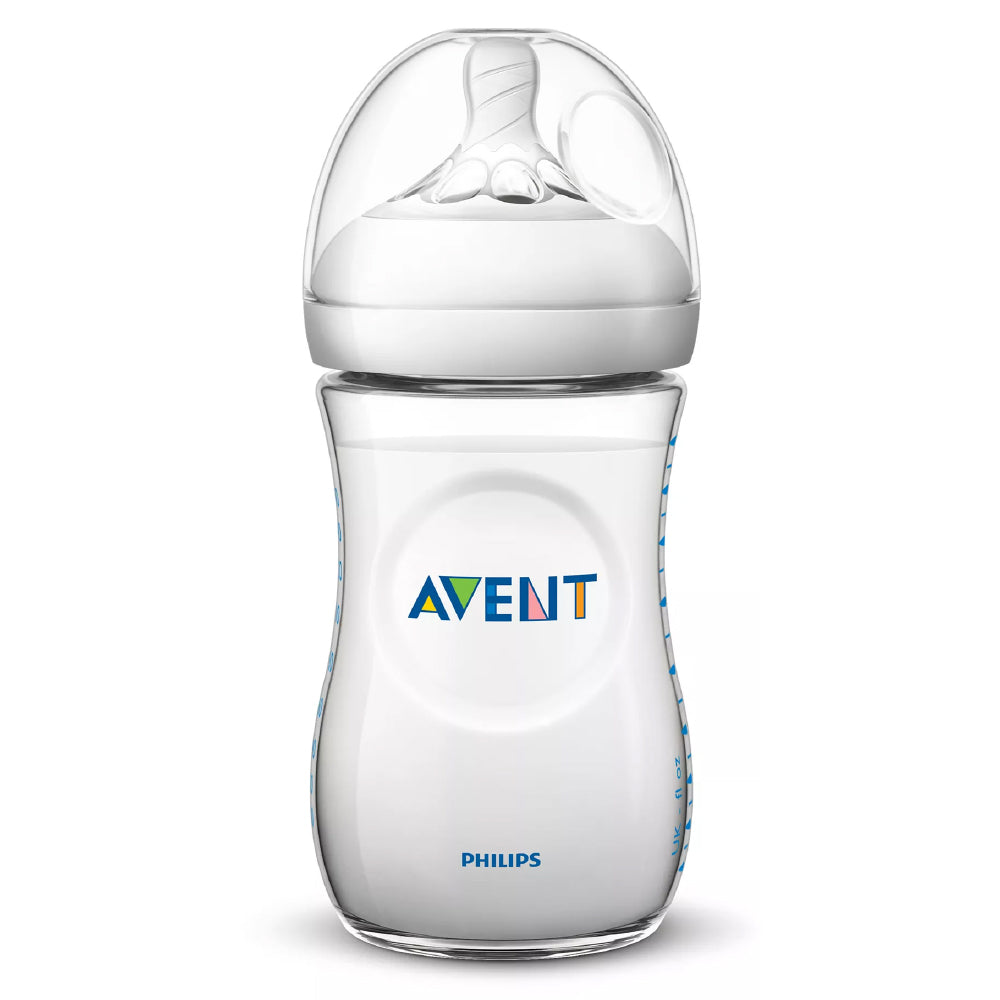 Philips Avent Natural Baby Bottle - 260ml/9oz (1M+) (Single / Twin Pack)