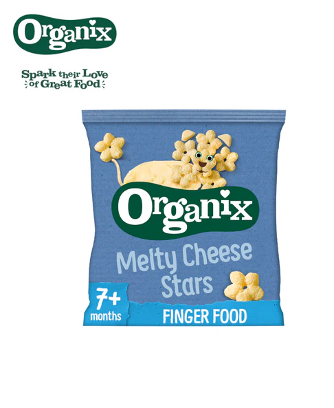 Organix Organic Melty Cheese Stars - 20g | 7mths+