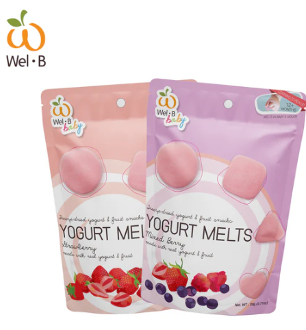 Wel B - Freeze Dried Yogurt Melts | 2 Flavors | Single Pack | 20G