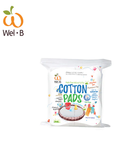 Wel-B Cotton Pad | 90pcs/bag