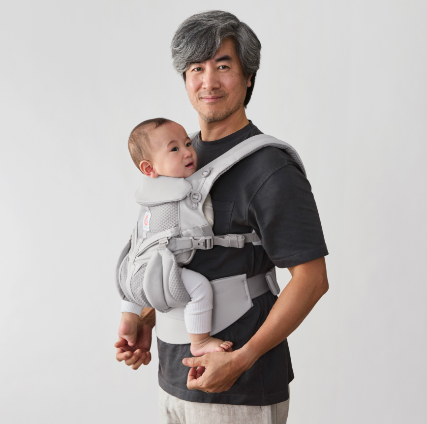 Ergobaby Omni Classic Mesh Baby Carrier - Pearl Grey