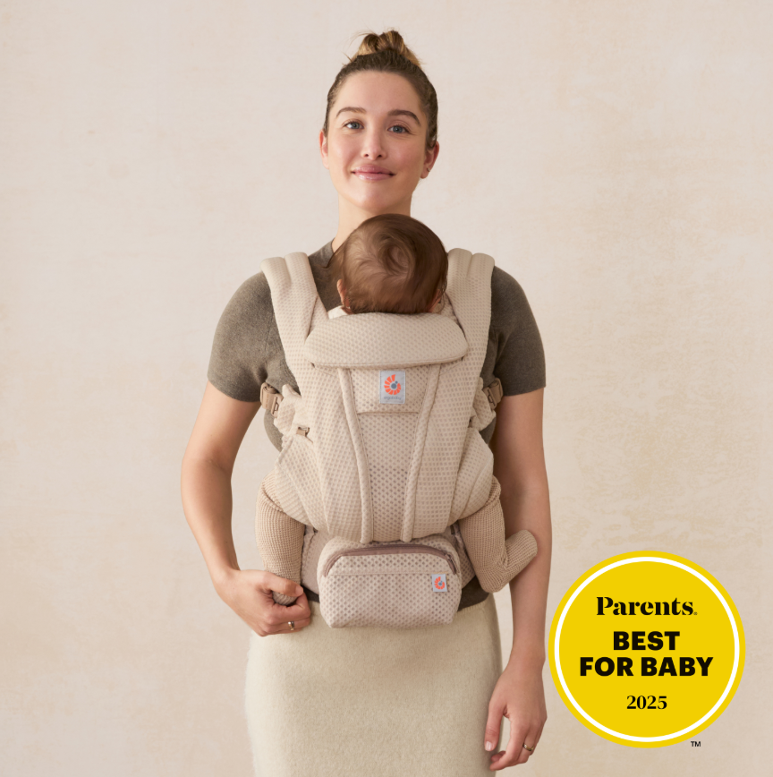 Ergobaby Omni Deluxe Mesh Baby Carrier - Natural Beige