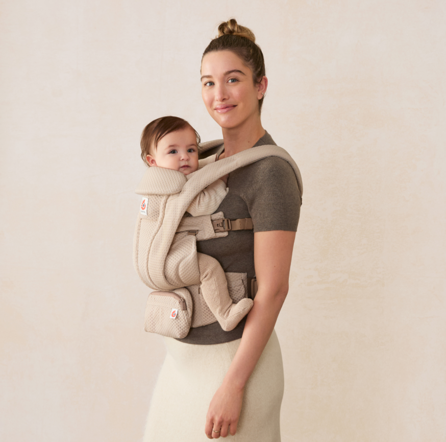 Ergobaby Omni Deluxe Mesh Baby Carrier - Natural Beige