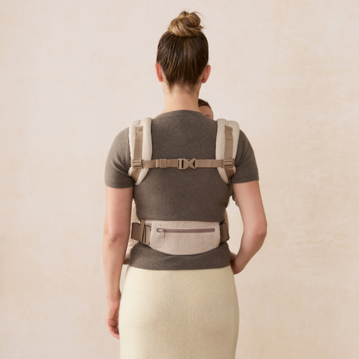Ergobaby Omni Deluxe Mesh Baby Carrier - Natural Beige
