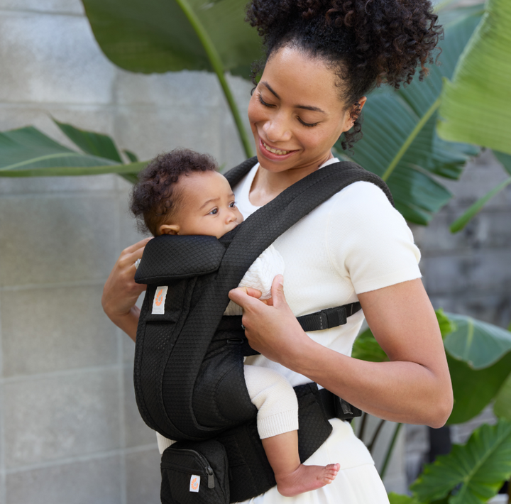 Ergobaby Omni Deluxe Mesh Baby Carrier - Onyx Black