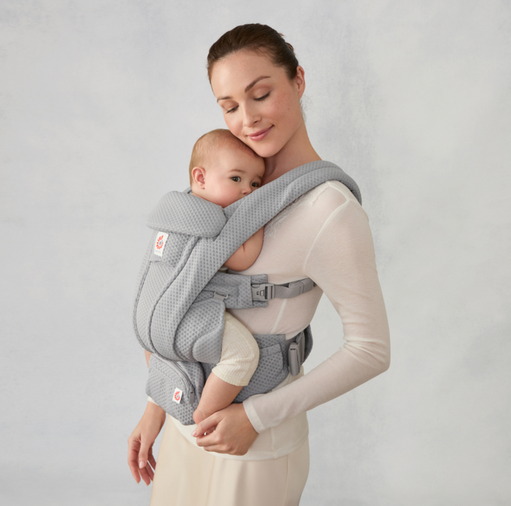 Ergobaby Omni Deluxe Mesh Baby Carrier - Pearl Grey