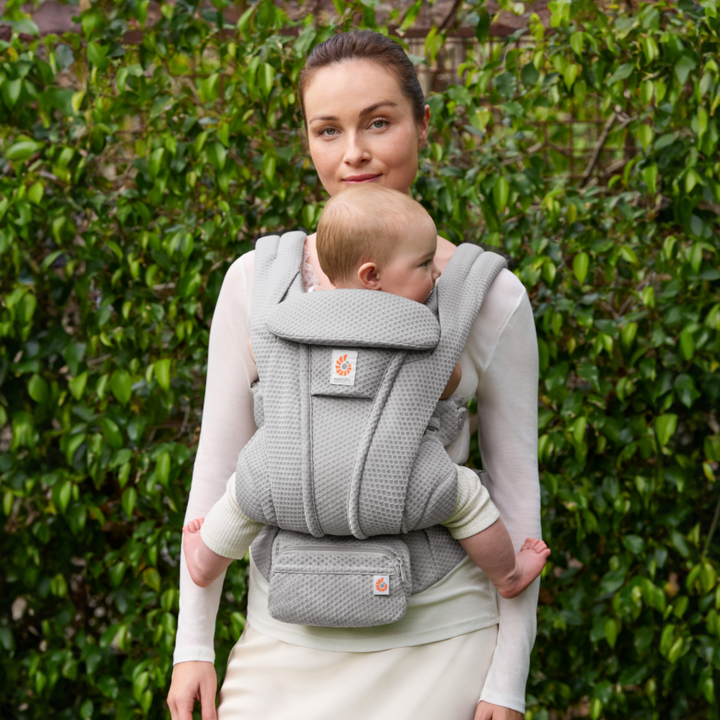 Ergobaby Omni Deluxe Mesh Baby Carrier - Pearl Grey