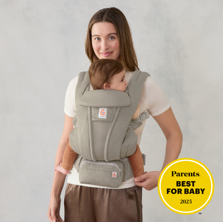 Ergobaby Omni Deluxe Mesh Baby Carrier - Soft Olive