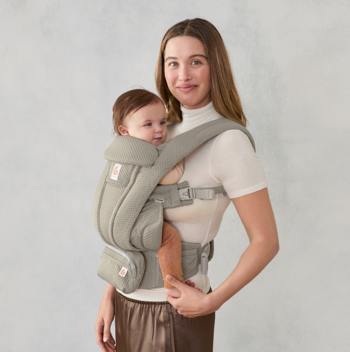 Ergobaby Omni Deluxe Mesh Baby Carrier - Soft Olive