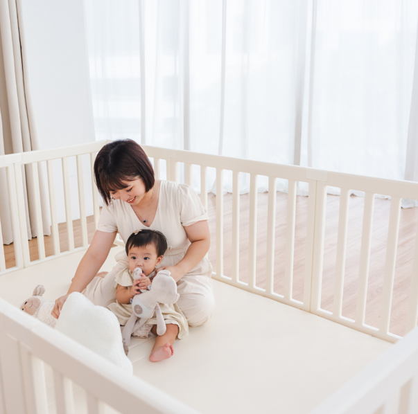 RaaB Family™ DreamNest House Series Playpen Play yard 130 x 190 cm or 140 x 210 cm