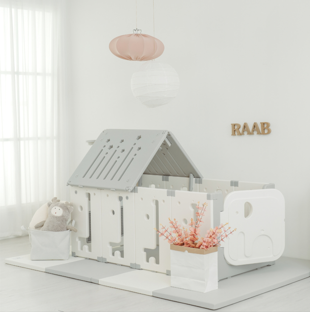 RaaB Family™ Reverie Series Playpen Playard Safety Fence Non Toxic Material