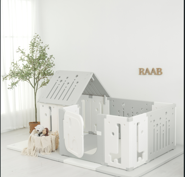 RaaB Family™ Reverie Series Playpen Playard Safety Fence Non Toxic Material