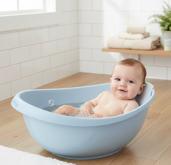 Bubble Cuddle Bath with Newborn Support Insert
