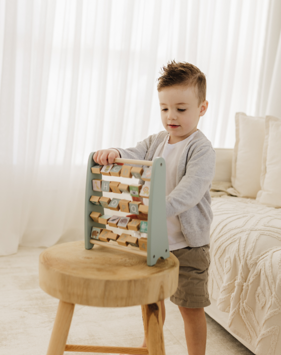 Bubble Wooden Abacus