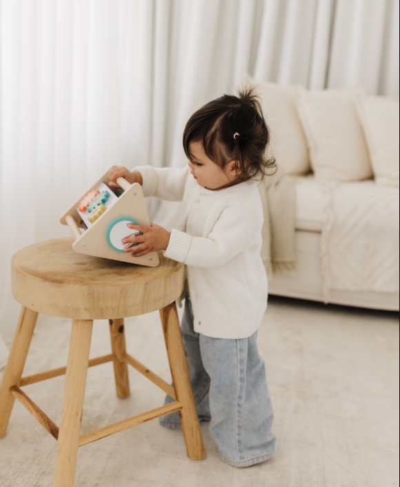 Bubble Wooden Activity Triangle