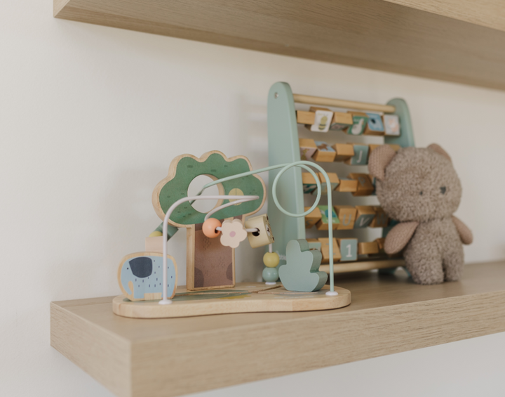 Bubble Wooden Bead Maze
