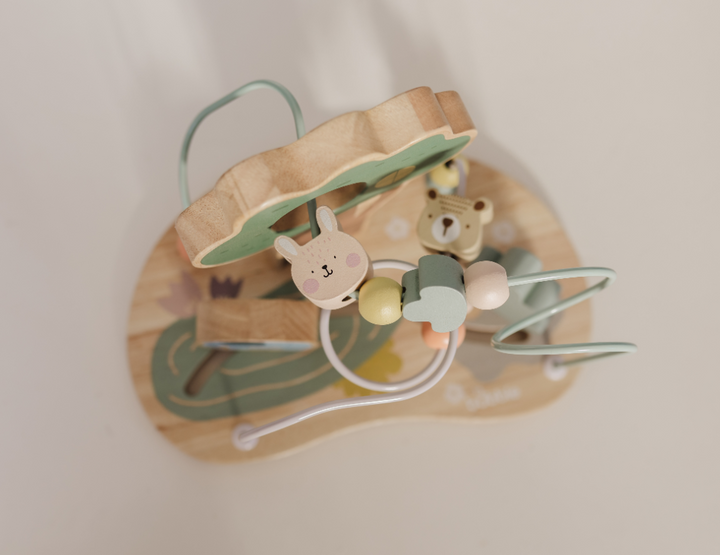Bubble Wooden Bead Maze