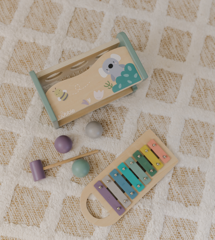 Bubble Wooden Tap Tap Xylophone