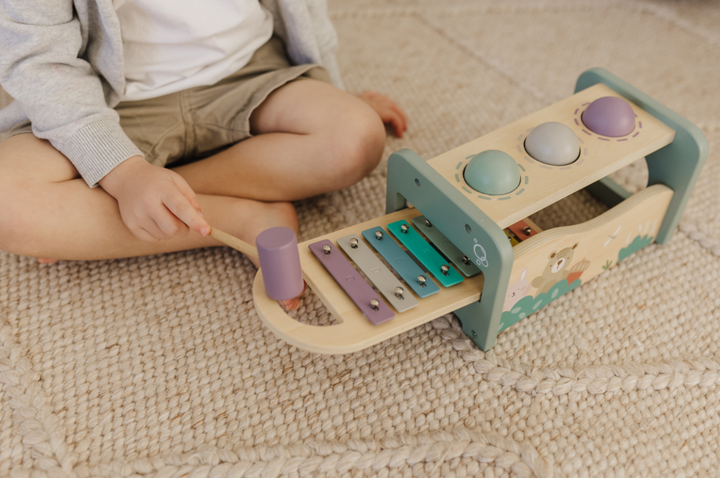 Bubble Wooden Tap Tap Xylophone