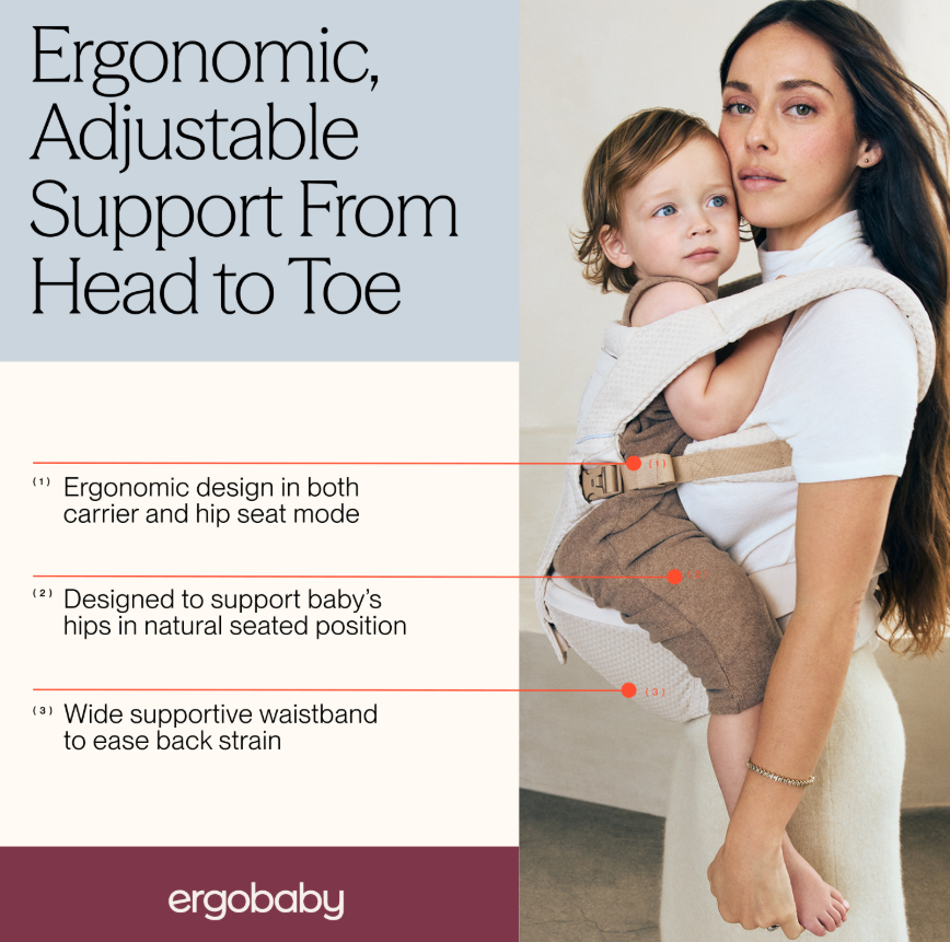 Ergobaby Alta Hip Seat Baby Carrier | 4 Colors