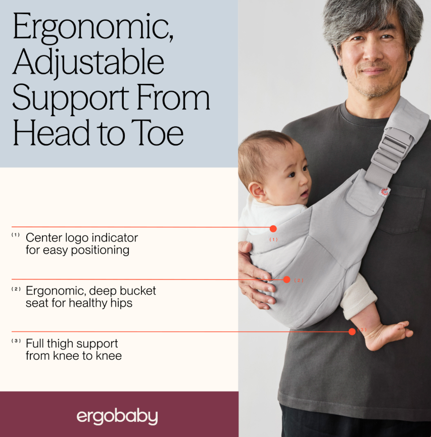 Ergobaby Upsie Sling Carrier | 5 Colors