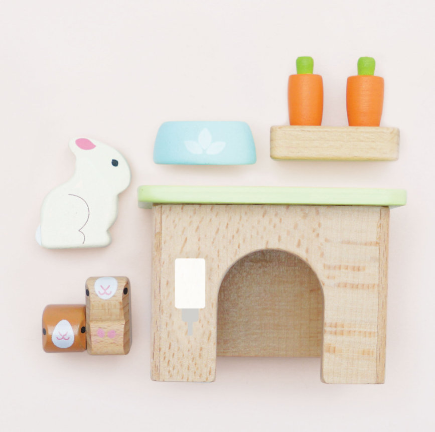 Le Toy Van Bunny & Guinea Pet Animal Set