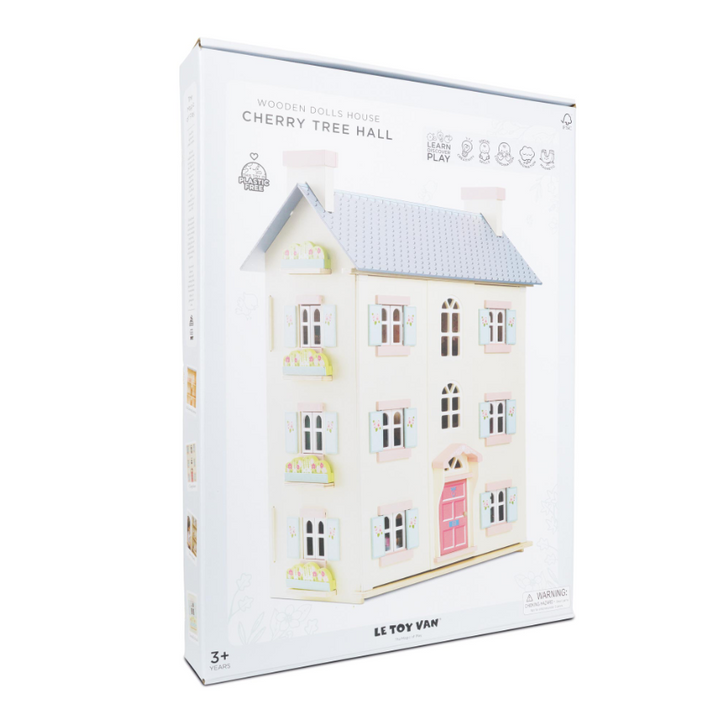 Le Toy Van Cherry Tree Hall Wooden Dolls House