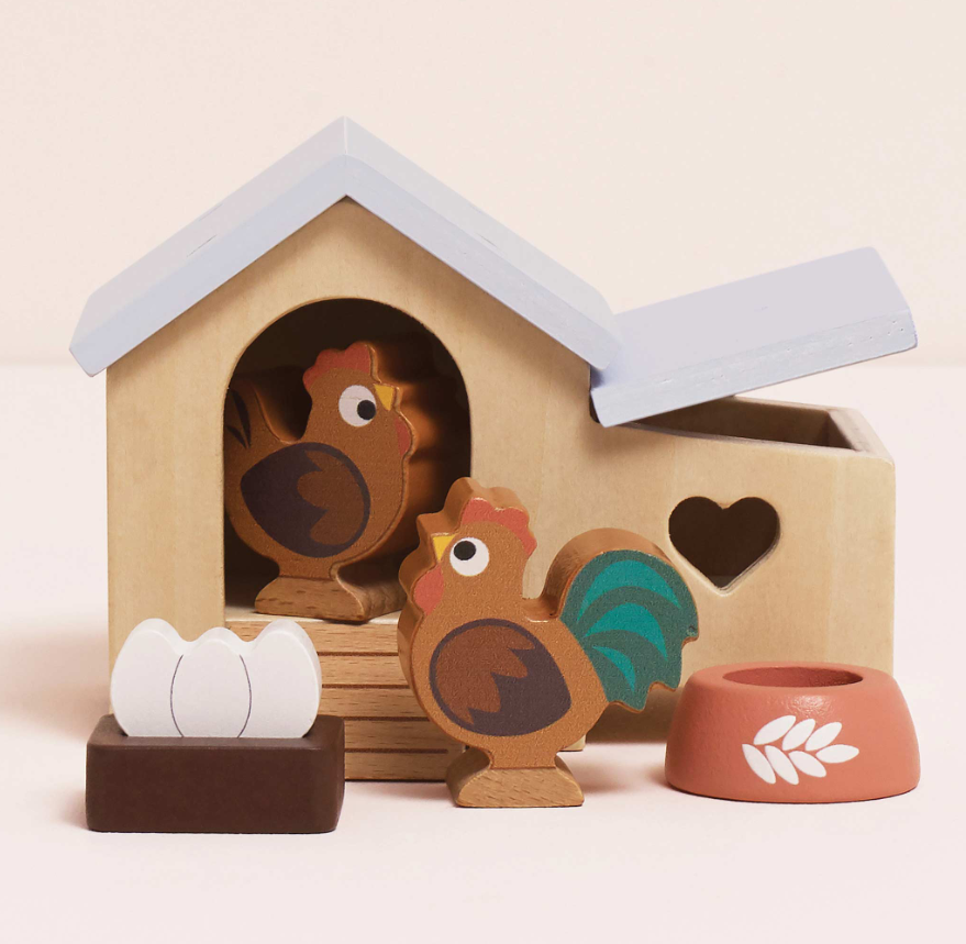 Le Toy Van Chicken Coop Playset