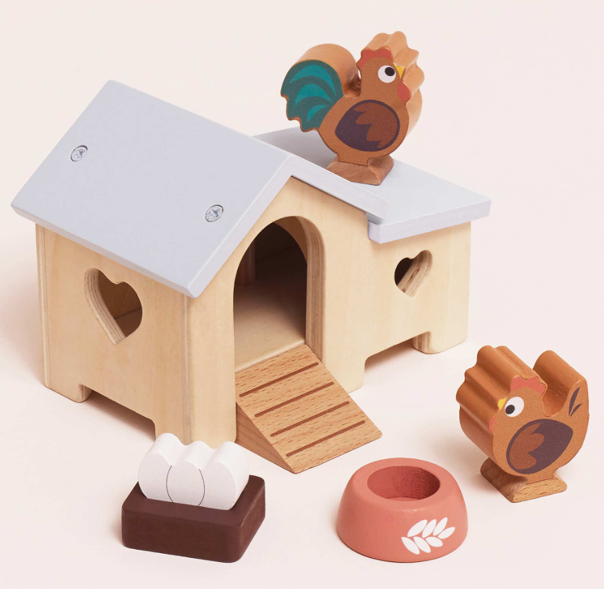 Le Toy Van Chicken Coop Playset